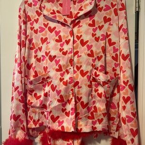 Simply Southern Valentine Heart Pajama Set